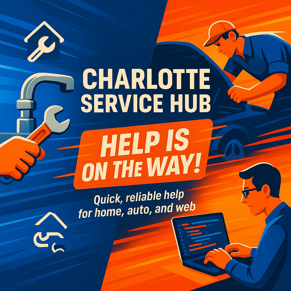 Charlotte Service Hub hero artwork